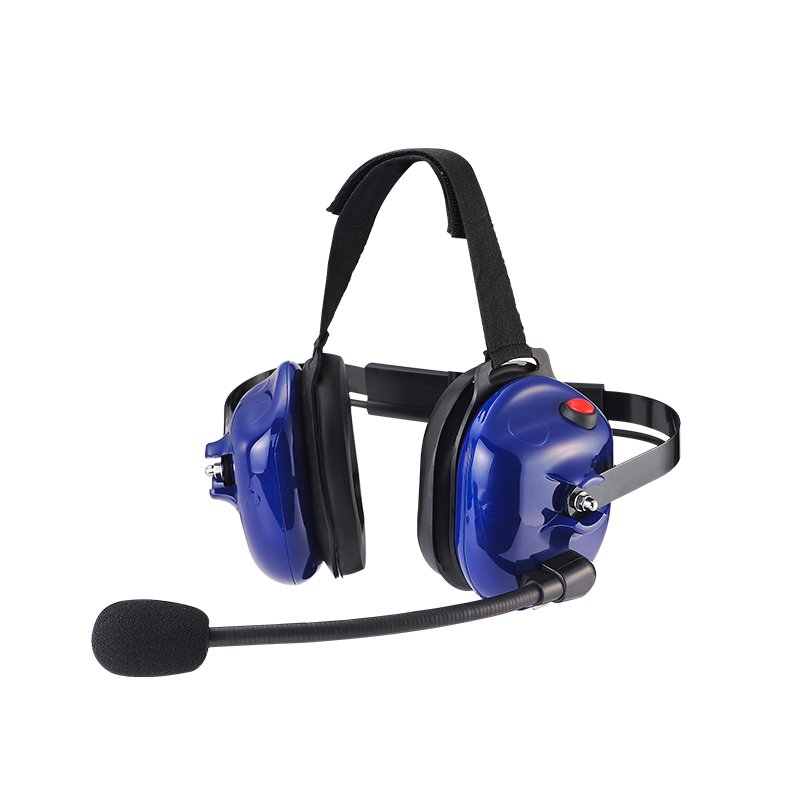 B-50Q heavy duty headset with mic B-50Q blue heavy duty headset with mic