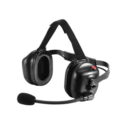 Auricular com microfone com cancelamento de ruído B-50Q 45 degree angle view of B-50Q Heavy Duty Headset with Noise Cancelling Microphone