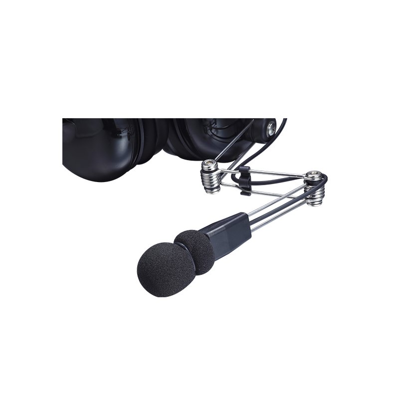B-51Q Hochleistungs-Headset mit Mikrofon Adjustable metal boom mic for optimal speaking distance