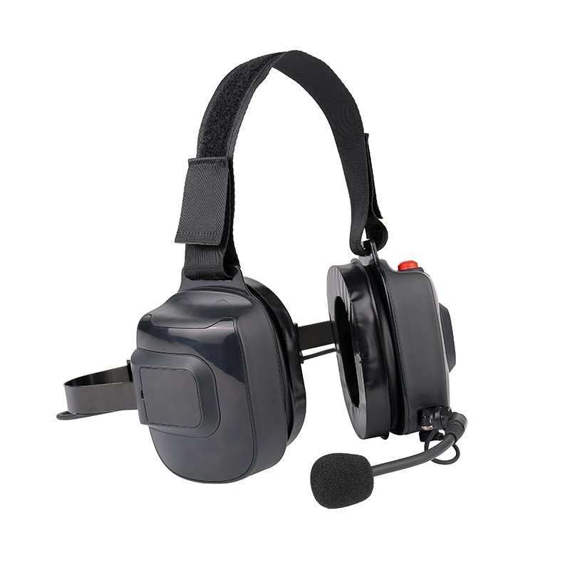 Rugged B-60Q headset with behind-the-head design