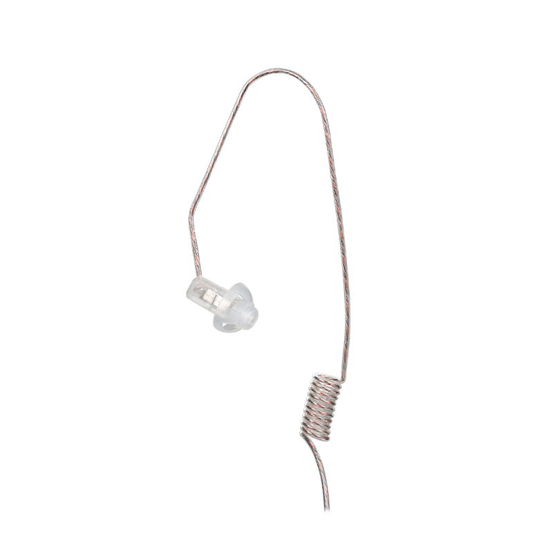 E-47 écouteur pour la communication E-47 earpiece for communication with flexible, bendable ear hook and cable, featuring a clear-sound speaker for reliable conversations