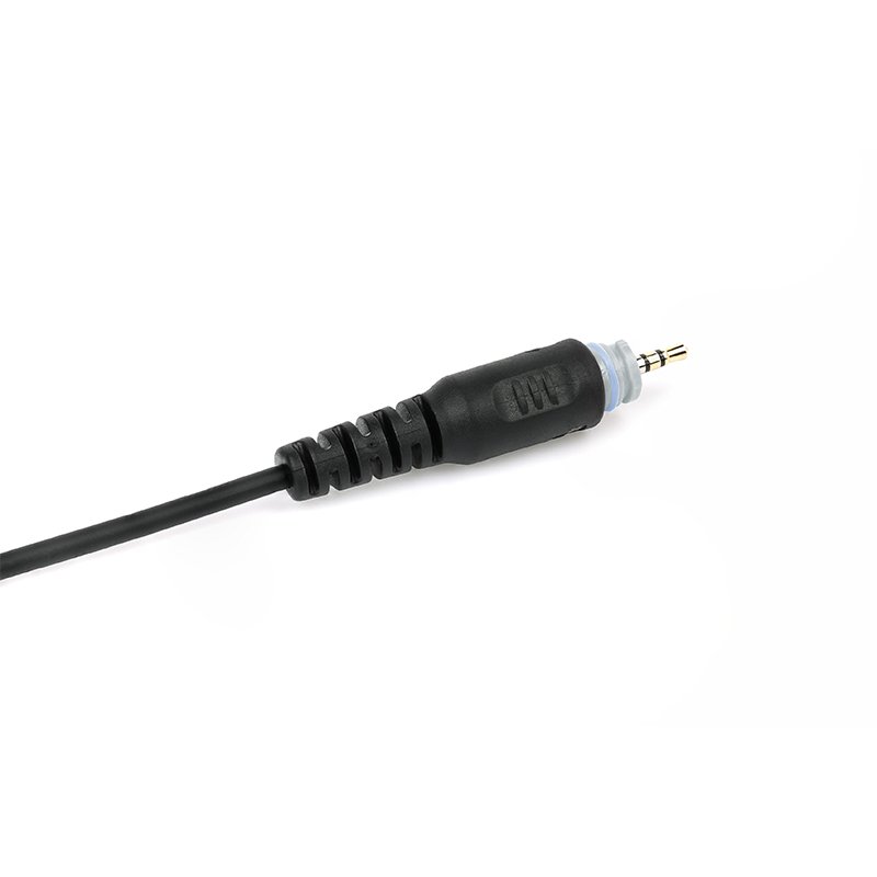 Various connectors for two-way radios, showing different plug types for versatile radio communication
