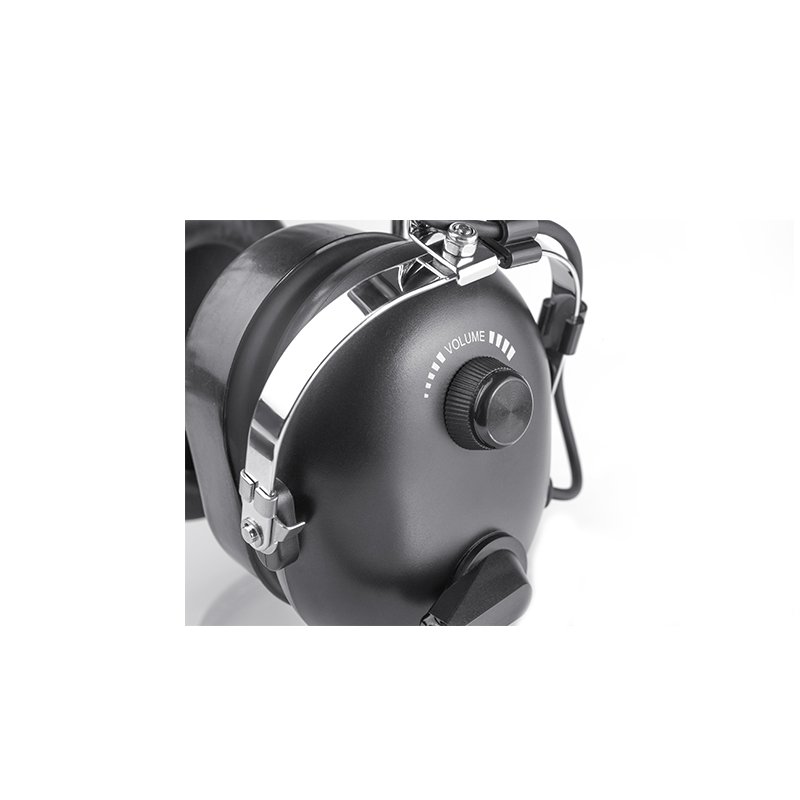 RAN-1000AQ UTV communication headsets with adjustable volume control buttons to suit team needs