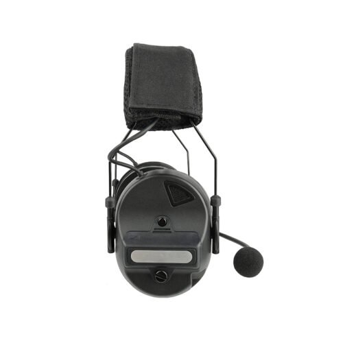 Side view of RE10 Black military-grade headset