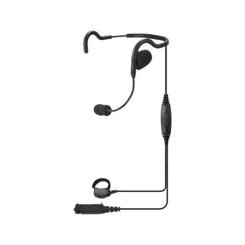 RHS-0636 tactical communications headset with finger ring PTT