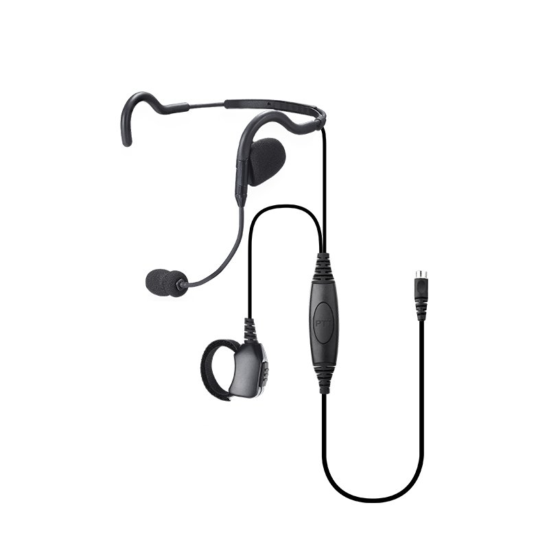 RHS-0636 tactical two way radio headsets with Push-to-talk button