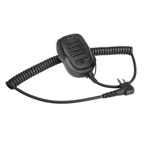 RSM-151-CC RSM-151/CC Leichtes Schultermikrofon für Walkie Talkie RSM-151/CC Light Weight Shoulder Mic For Walkie Talkie with cable full view