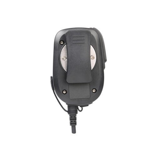 RSM-151-CC Leichtes Schultermikrofon Black shoulder microphone with clip attachment