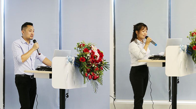 RayTalk founders and employees spoke