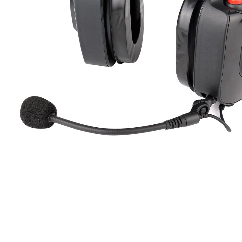 RE-20 military headset with adjustable flexible microphone RE-20 military headset with adjustable flexible microphone