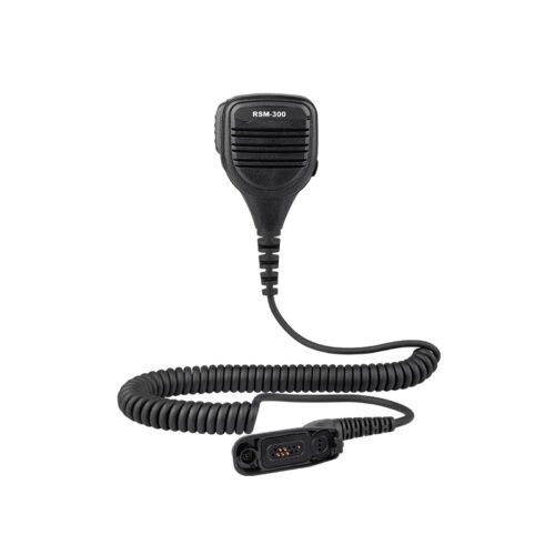 Microphone à main RSM-300 RSM-300 handheld speaker microphone with Motorola M9 connector, compatible with MotoTRBO radios