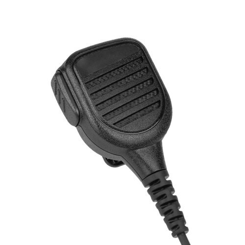 RSM-800 loudspeaker microphone with an ergonomic grip for a comfortable and secure hold