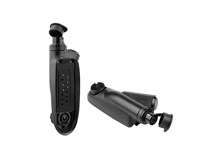 AP-M2-HRS6F-PTT AP-M2-HRS6F/PTT Walkie Talkie Earpiece Adapter-For Motorola GP328/GP338/GP340 to Hirose 6 Pin Connector with Flat PTT
