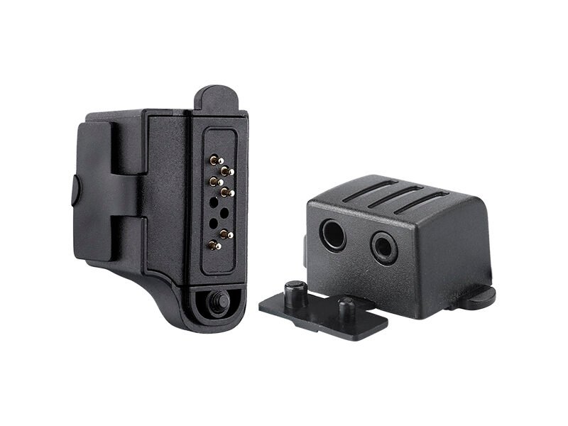 AP-I4-I2W AP-I4-I2W Walkie Earpiece Adapter-Icom IC-F50/F51 /F3OGS Multi Pin Connector to 2 Pin Radio Connector