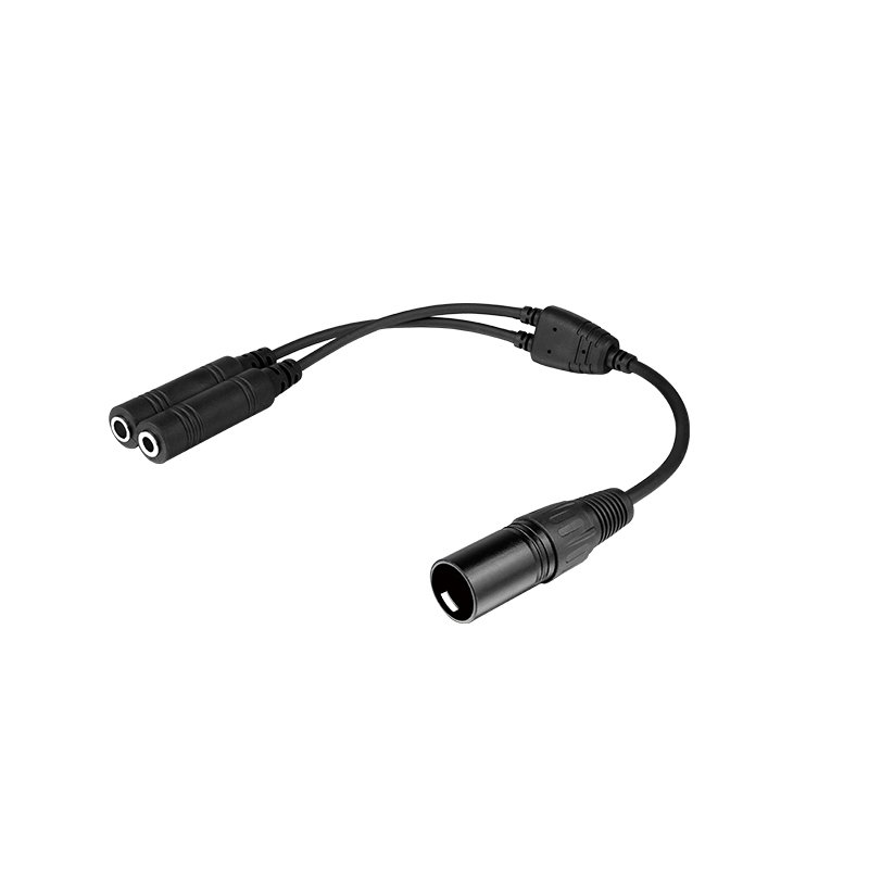 CB-04 (1) CB-04 GA Headset Dual Plug to Airbus Headset Cable