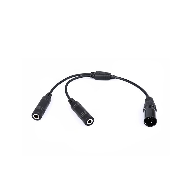 CB-04 (3) CB-04 GA Headset Dual Plug to Airbus Headset Cable