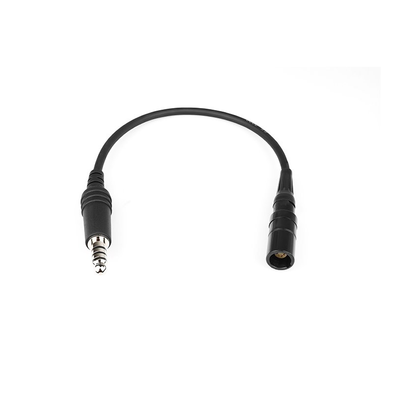 CB-05 Bo SE A20 6 Pin LEMO to Helicopter Headset Adapter