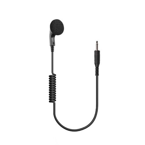 E-10-3.5S2-CC E-10C Listen Only Earpiece with Sponge Cover 3.5mm plug