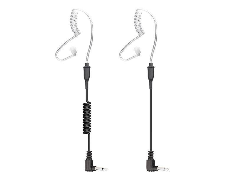 E-44-3.5L2 E-44C Police Listen Only Acoustic Coil Tube Earpiece