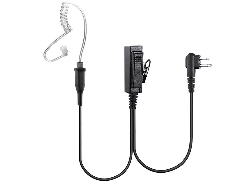 EM-4438-M1-SC-1W EM-4438 Transparent Acoustic Tube Security Surveillance Headset