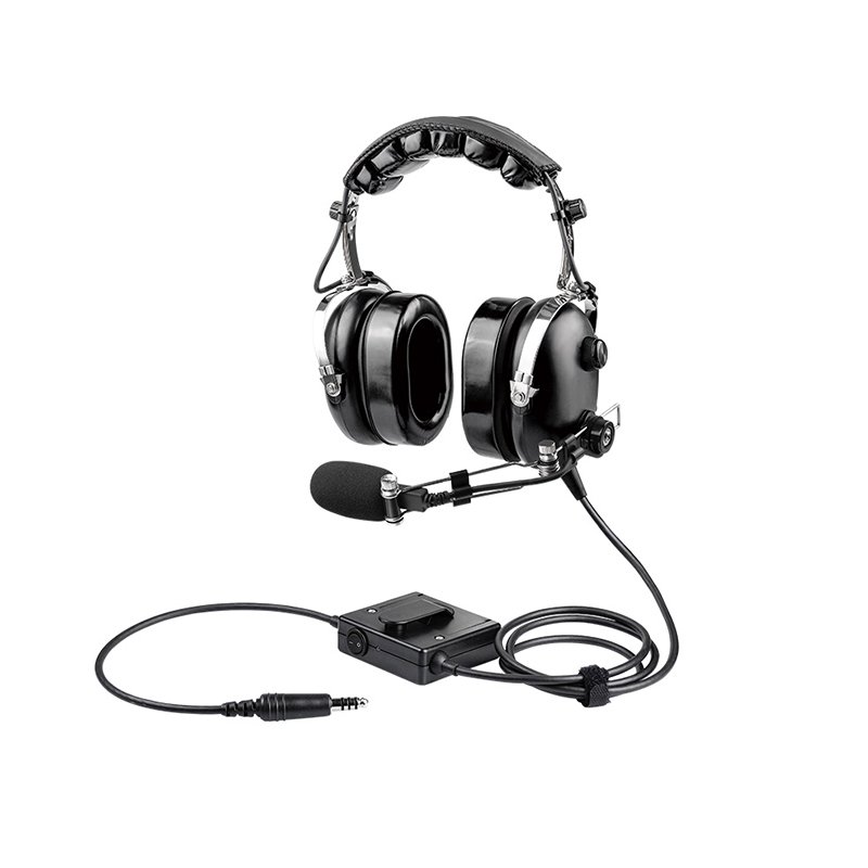 PH-100H Helicopter Headset with Metal Boom Arm