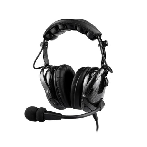 PH-400A-GA-PNR-SC (7) PH-400A Carbon Fiber lightweight Aviation Headset For Airline Pilots