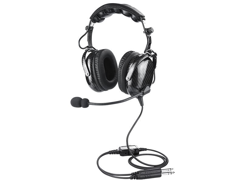 PH-400A Carbon Fiber lightweight Aviation Headset For Airline Pilots