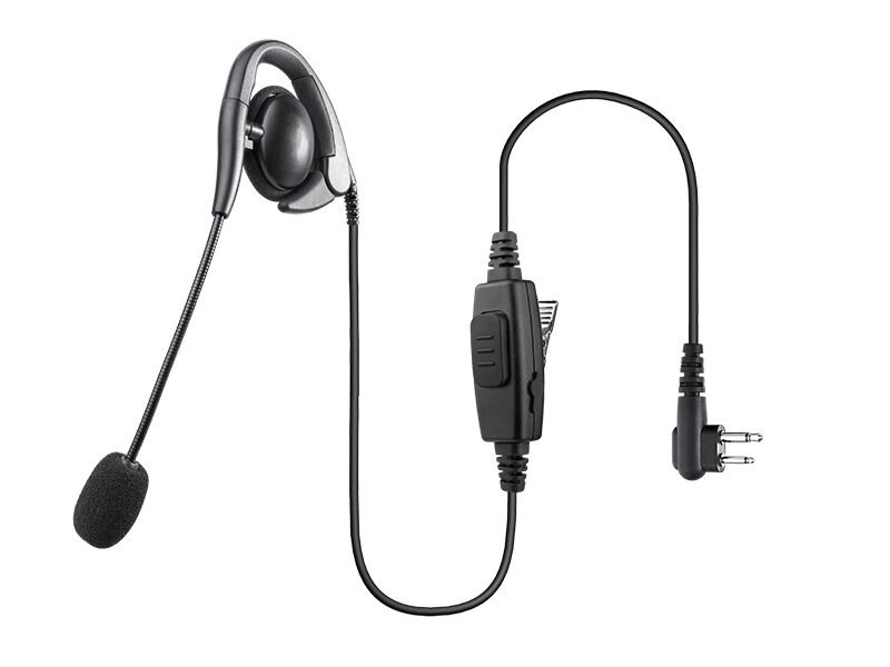 REMB-0319A Двухсторонний радиоушник со стреловидным микрофоном REMB-0319A Two Way Radio Earpiece with Boom Mic