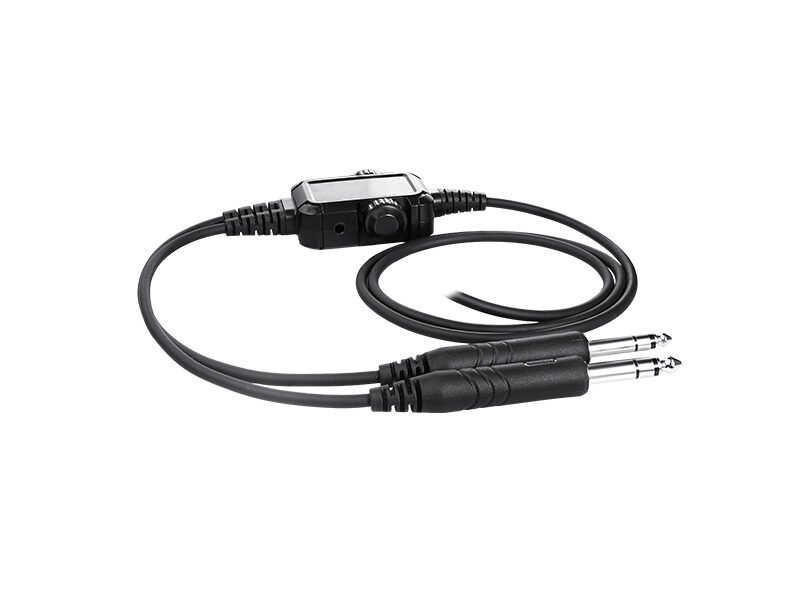 cb-14N CB-14N GA Dual Plugs Replacement Headset Cable with Control Module