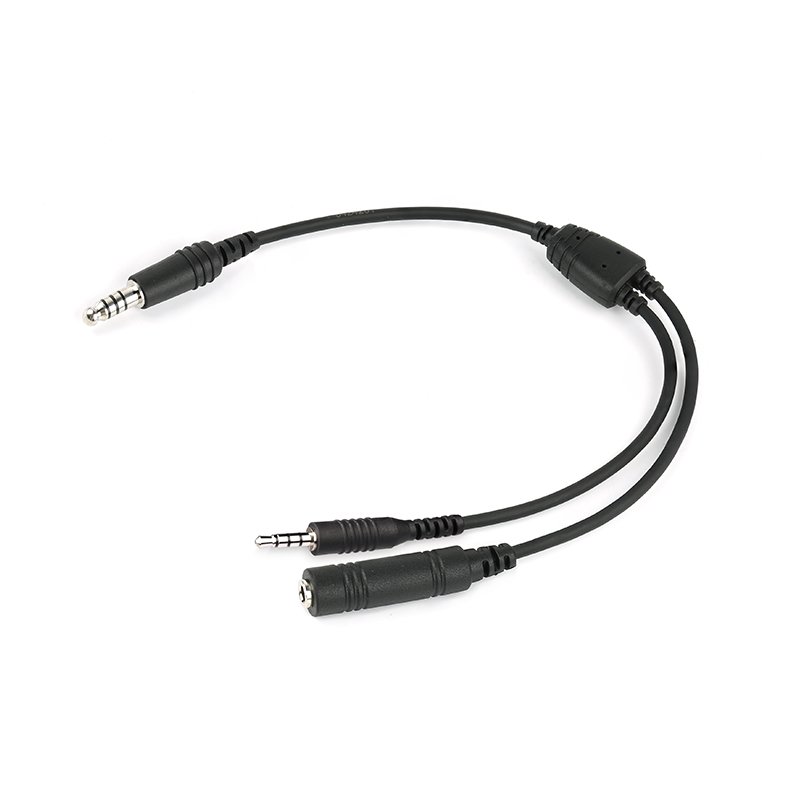cb-18 CB-18 Audio Recording Cable for Helicopter