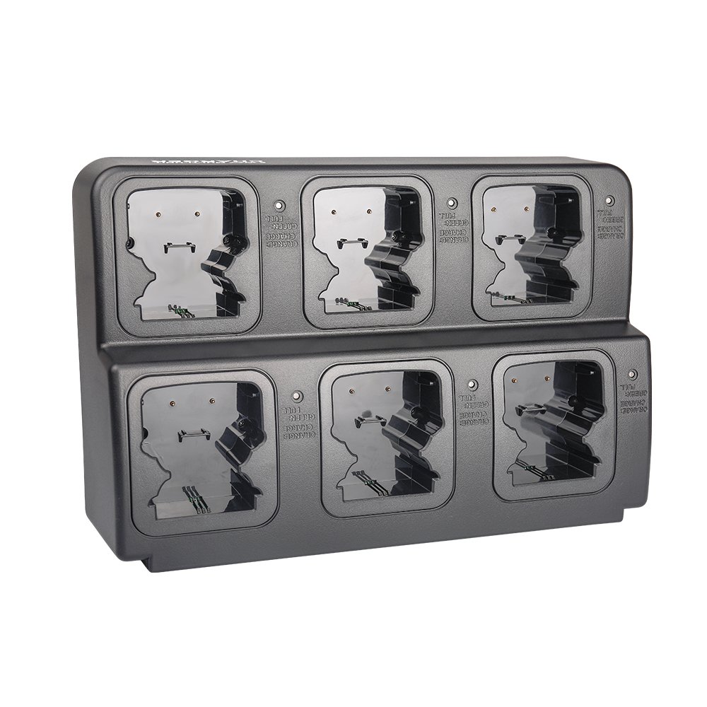RT-UC602 replaceable slot type 6 way intelligent charger for two way radios