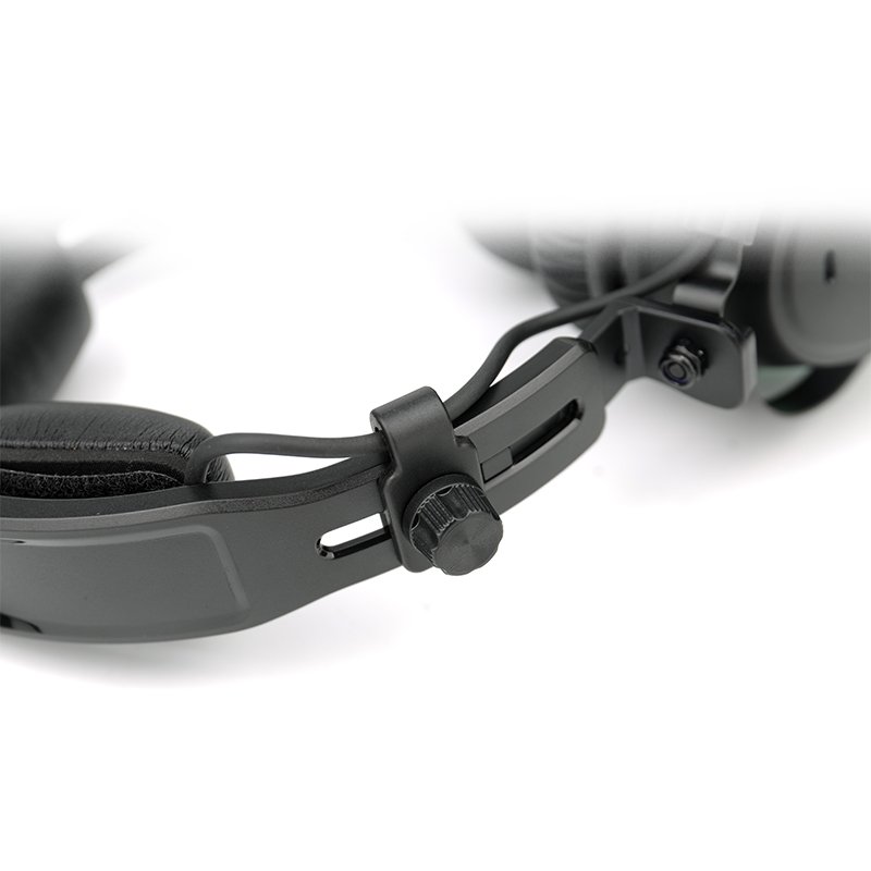Headband adjustment knob