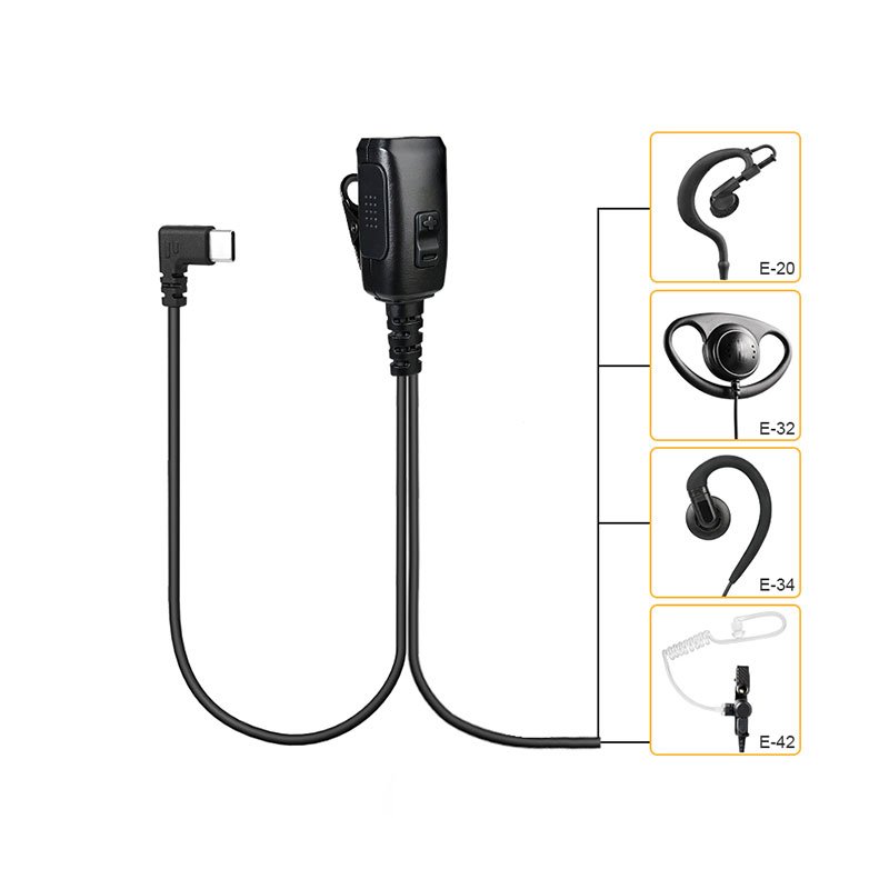 M-54-USB-C--PoC-radio-earpiece M-54-USB-C PoC radio earpiece